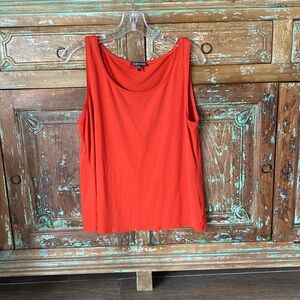 Eileen Fisher Vermilion(Orange/Red) Tank Top M
